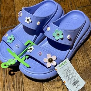 Classic Crush Style Crocs - Platform slides/sandals